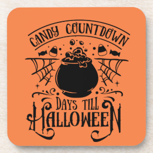 Candy Countdown Halloween Coaster