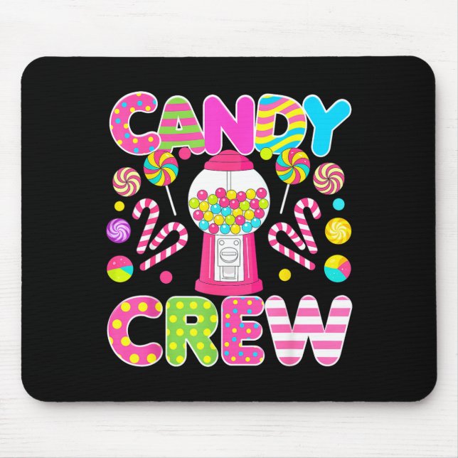 Candy Crew Candy Costume Women Candy Land Kids Swe Mouse Mat (Front)