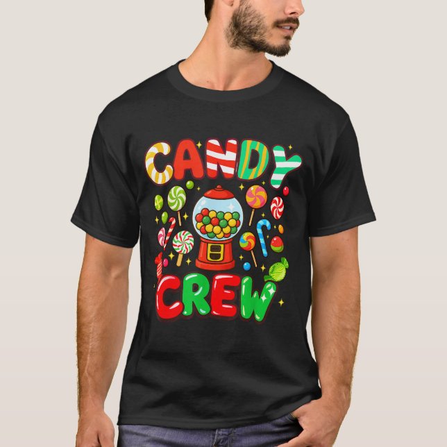 Candy Crew Candy Costume Women Candy Land Kids Swe T-Shirt (Front)
