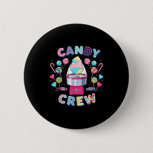 Candy Crew Candy Party Land Costume Women Kids 6 Cm Round Badge