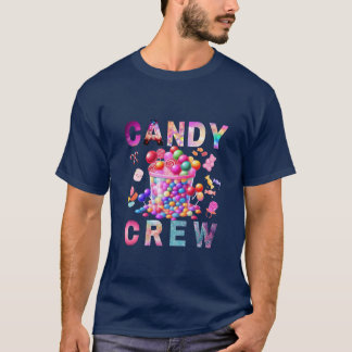 Candy Crew Decorations Sweetie Candy Squad T-Shirt