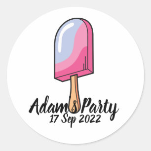 Candy Custom Classic Round Sticker