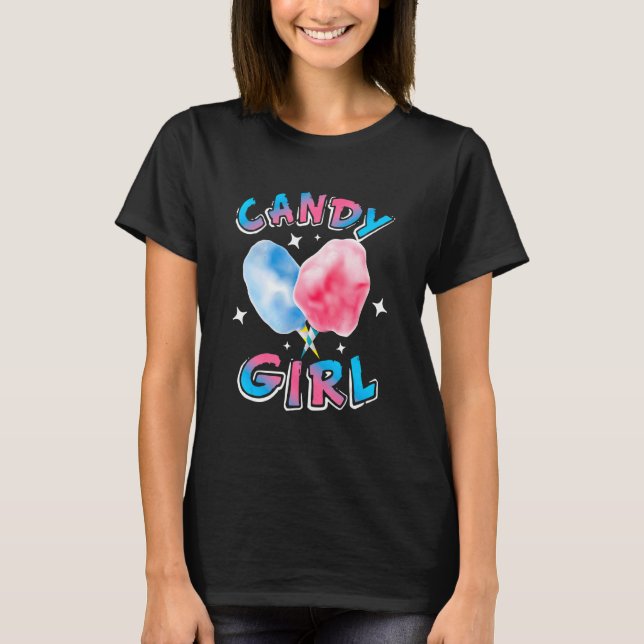 Candy Cute Girl Sweet Lolly Candy Treat T-Shirt (Front)