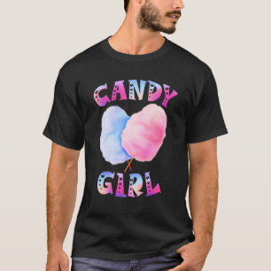 Candy Cute Sweet Lolly Cotton Candy Treat Girl 1 T-Shirt