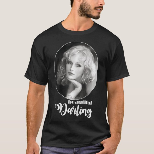 Candy Darling Beautiful LGBT Icon Pride T  T-Shirt (Front)