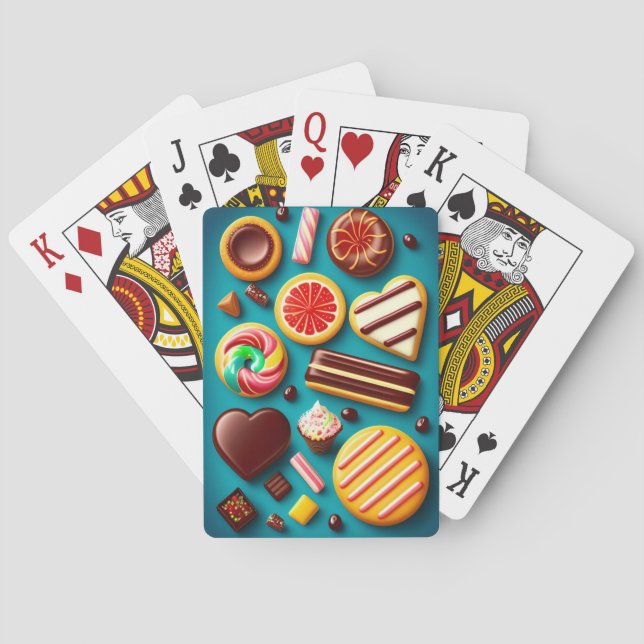 Candy decoration Playing Cards (Back)