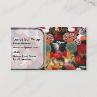 Candy design business cards
