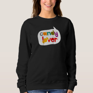Candy Desserts Candy Socks Candyland Raglan Sweatshirt