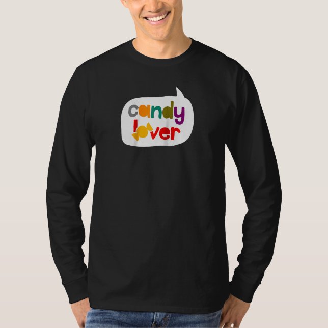 Candy  Desserts Candy Socks Candyland Raglan T-Shirt (Front)