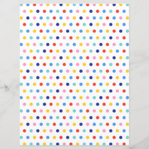 Candy Dot Delight Scrapbook Paper