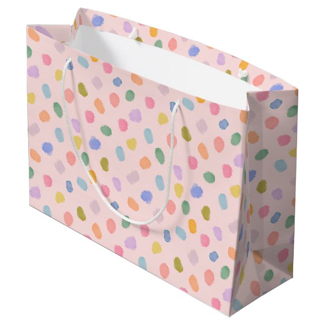 Candy dots Gift Bag (Back Angled)
