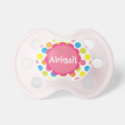 Candy Dots Personalised Pacifier