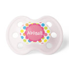 Candy Dots Personalised Pacifier