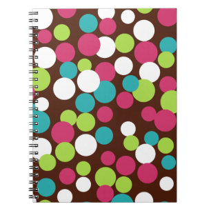 Candy Dots School Class Office Notebook