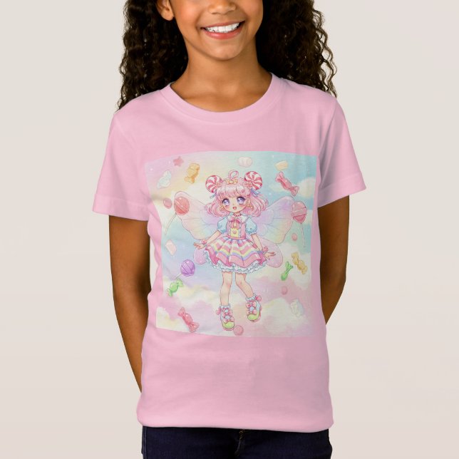 Candy Fairy, by Natasha Us   T-Shirt (Front)