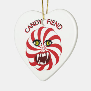 Candy Fiend Ceramic Tree Decoration
