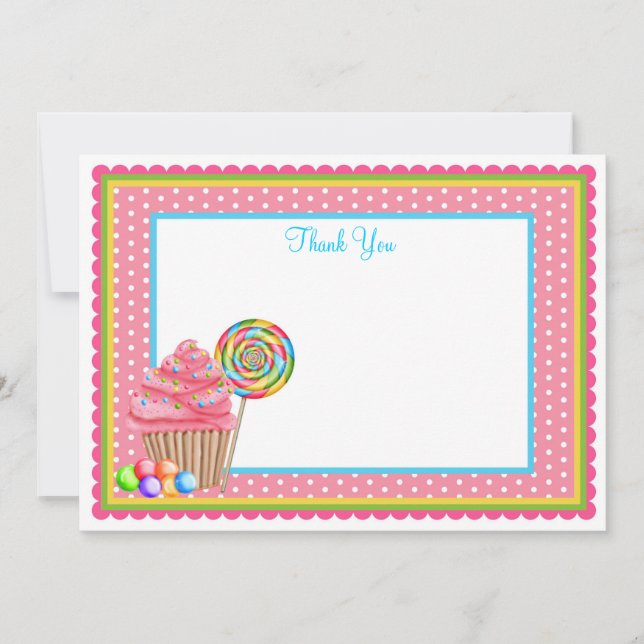 Candy Flat Notecard (Front)