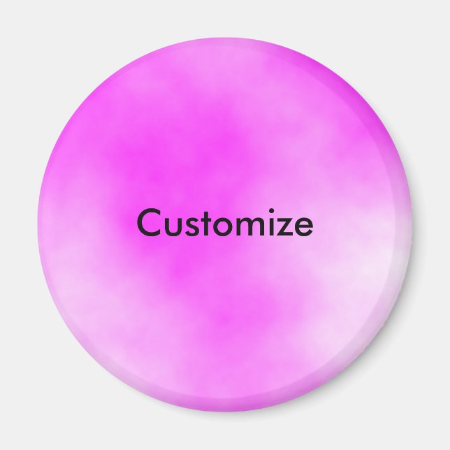 Candy floss - Template Magnet (Front)