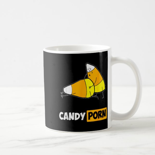 Candy Funny Halloween Men Gift  Coffee Mug (Right)