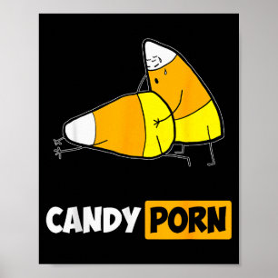 Candy Funny Halloween Men Gift  Poster