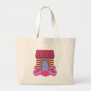 Candy Gingerbread House Tote Bag