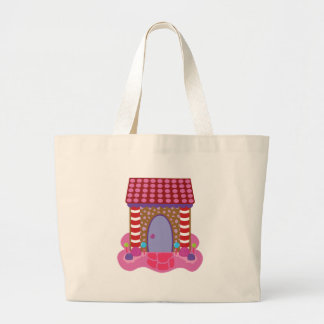 Candy Gingerbread House Tote Bag
