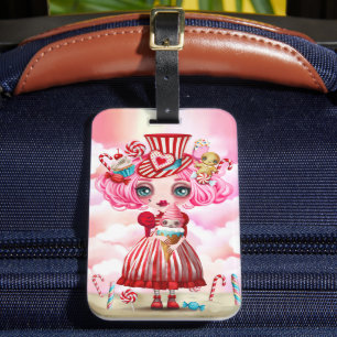 Candy Girl Luggage Tag