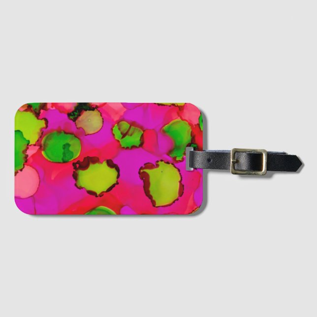Candy Girl Luggage Tag (Front Horizontal)