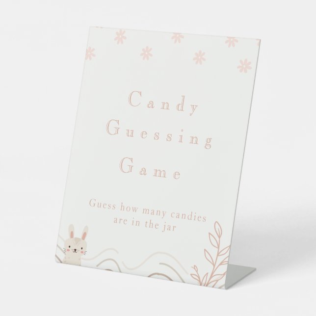 Candy Guessing Game Sign (Front)
