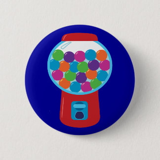 Candy Gumball Machine 6 Cm Round Badge