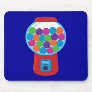 Candy Gumball Machine Mouse Mat
