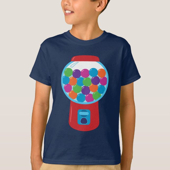 Candy Gumball Machine T-Shirt (Front)