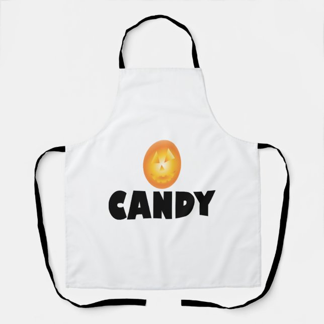 Candy Halloween  Apron (Front)