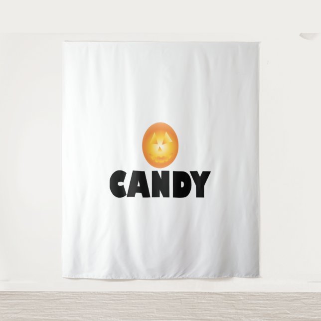 Candy Halloween  Tapestry (Front)