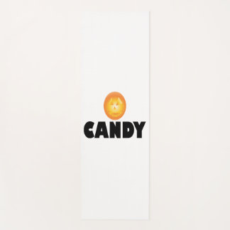 Candy Halloween Yoga Mat