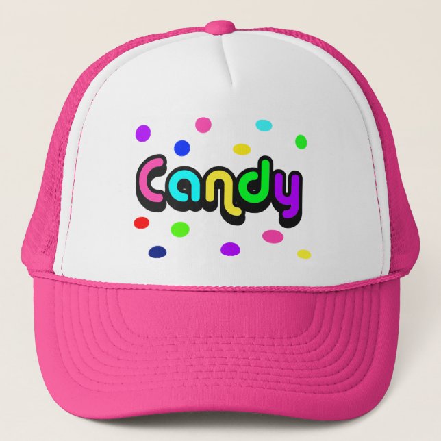 Candy-hat Trucker Hat (Front)