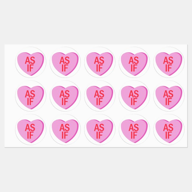 Candy Heart - AS IF (Sheet)