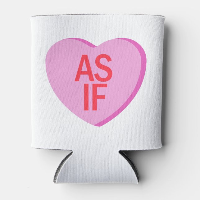 Candy Heart - AS IF Can Cooler (Front)