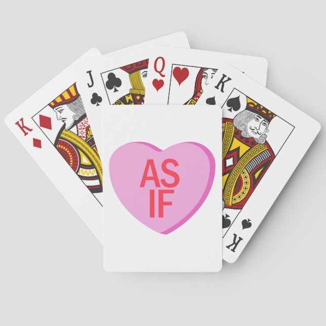 Candy Heart - AS IF Playing Cards (Back)