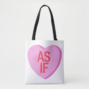 Candy Heart - AS IF Tote Bag