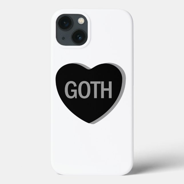 Candy Heart - Goth Case-Mate iPhone Case (Back)