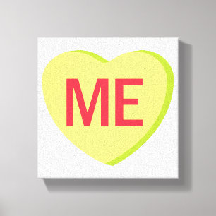 Candy Heart - ME Canvas Print