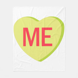 Candy Heart - ME Fleece Blanket