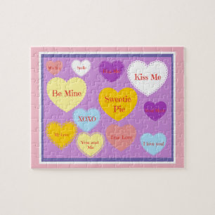 Candy Heart Puzzle