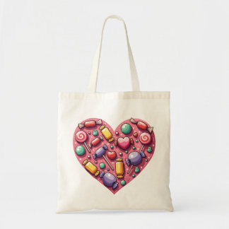 Candy Heart Tote Bag