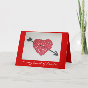 Candy Heart Valentine's Day Card