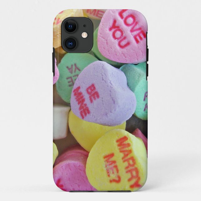 Candy Hearts Case-Mate iPhone Case (Back)