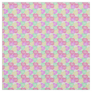 Candy Hearts Fabric