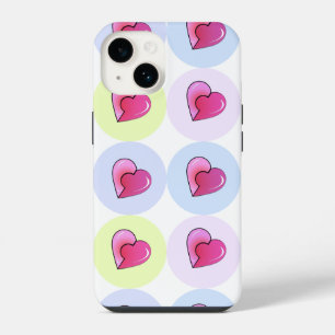 Candy Hearts iPhone 14 Case