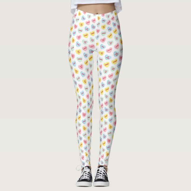 Candy Hearts Leggings (Front)